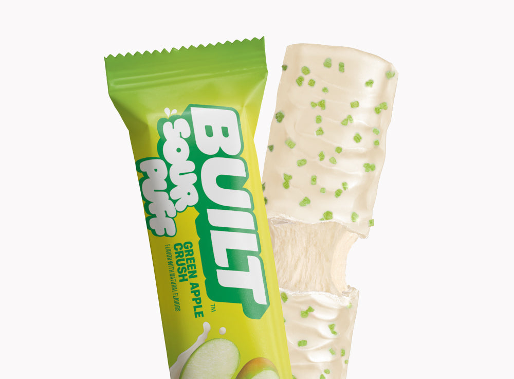Green Apple Crush Sour Puff 4ct Z2