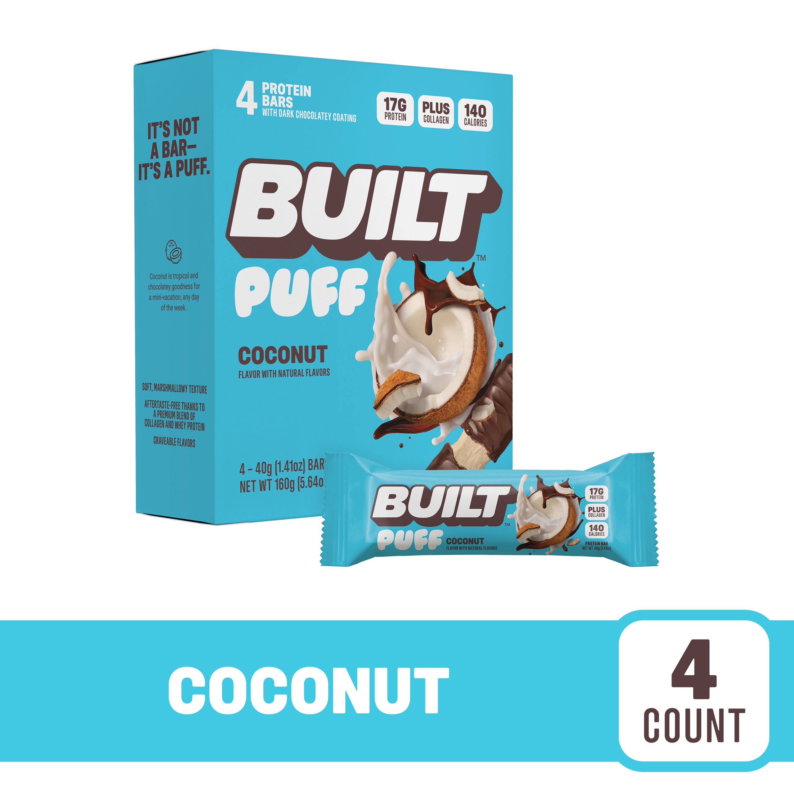 Coconut Puff 4ct P4