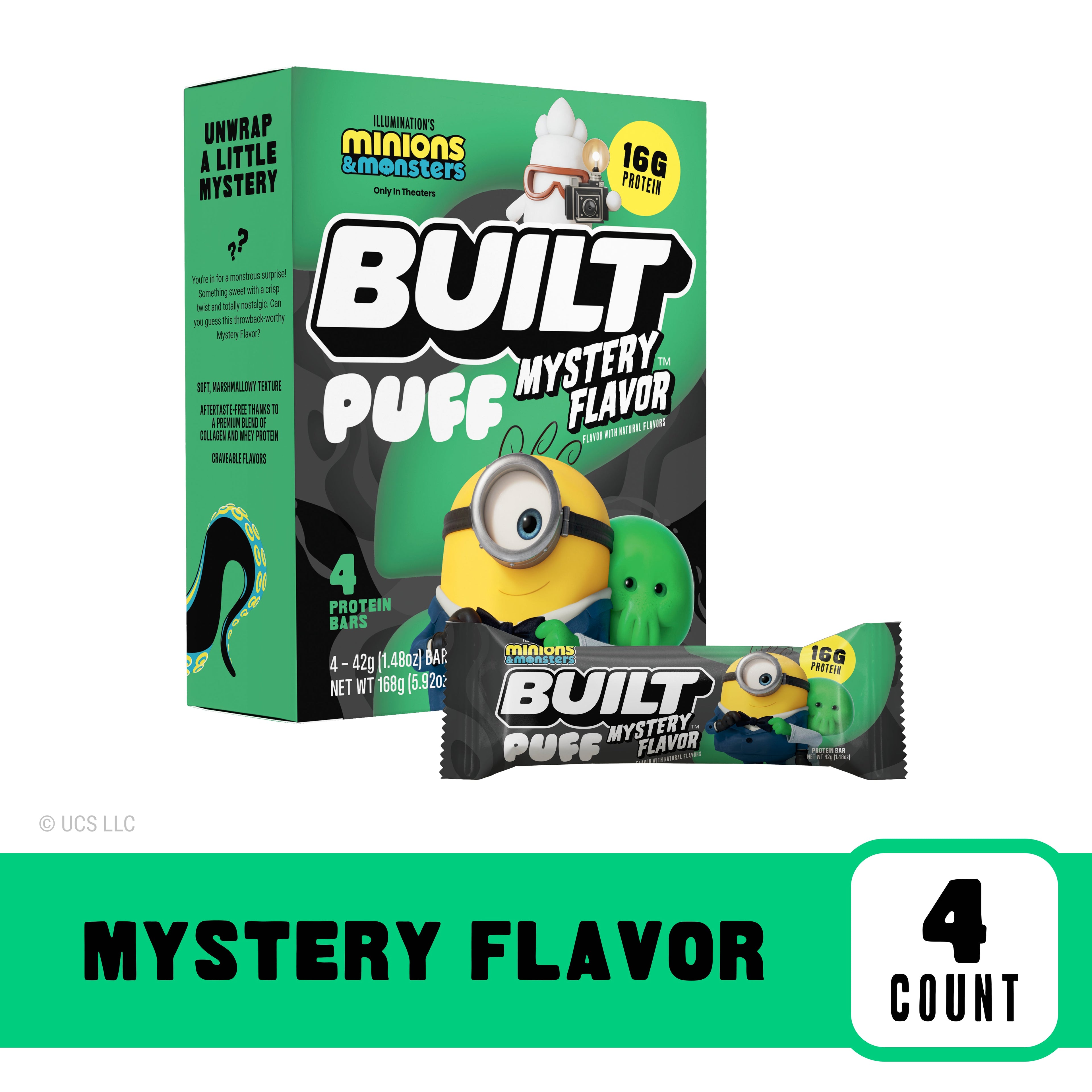Minions and Monsters Mystery Puff 4ct Y4