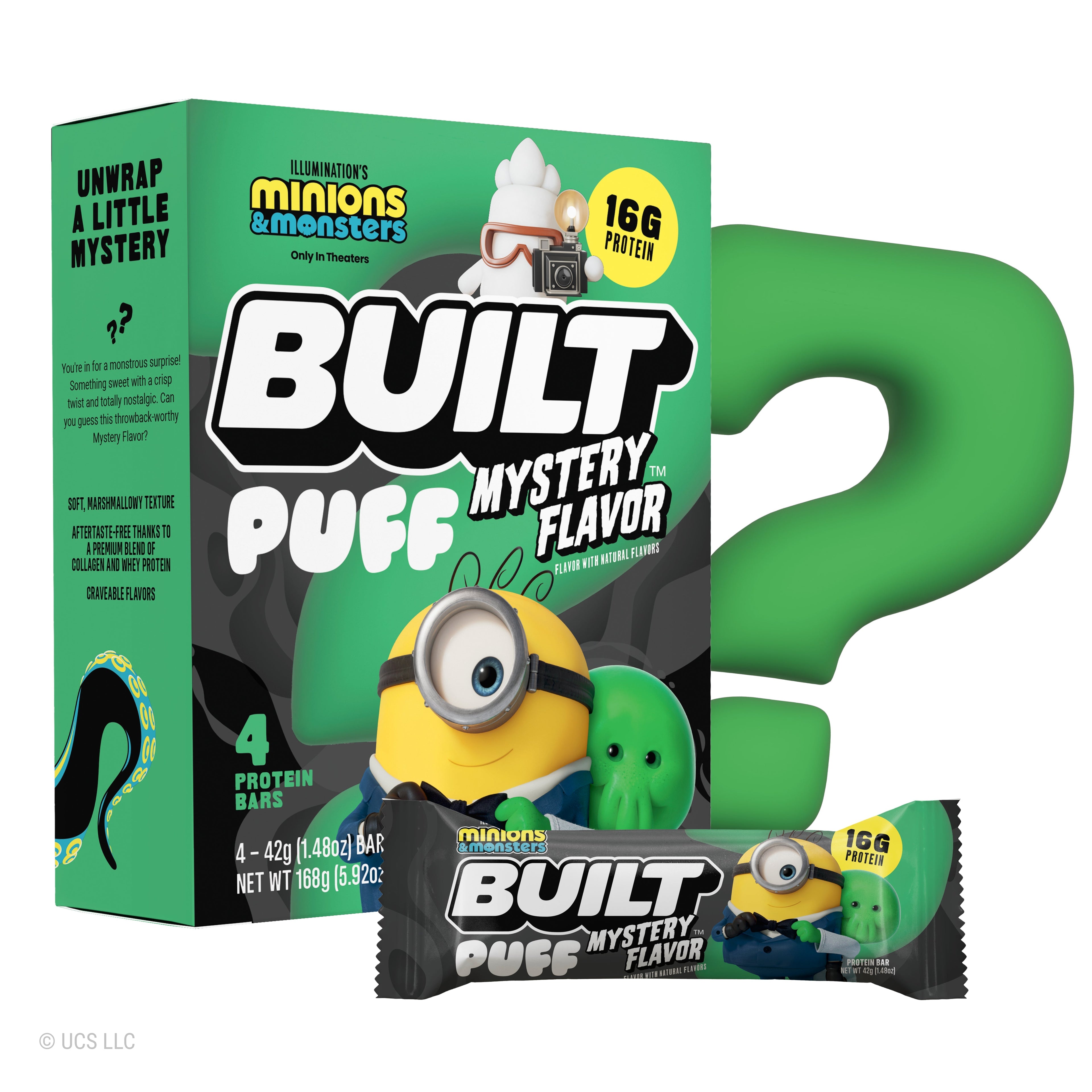 Minions and Monsters Mystery Puff 4ct Y4