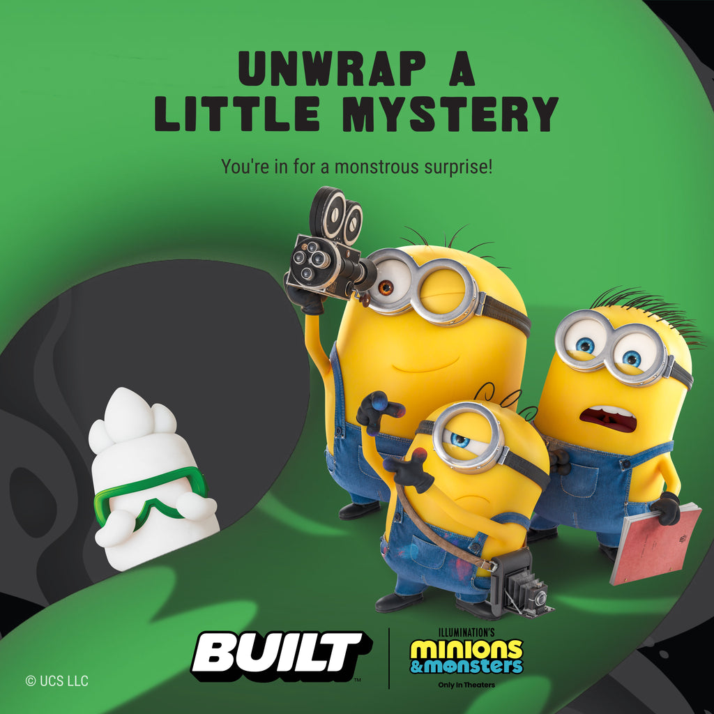 Minions and Monsters Mystery Puff 4ct Y4