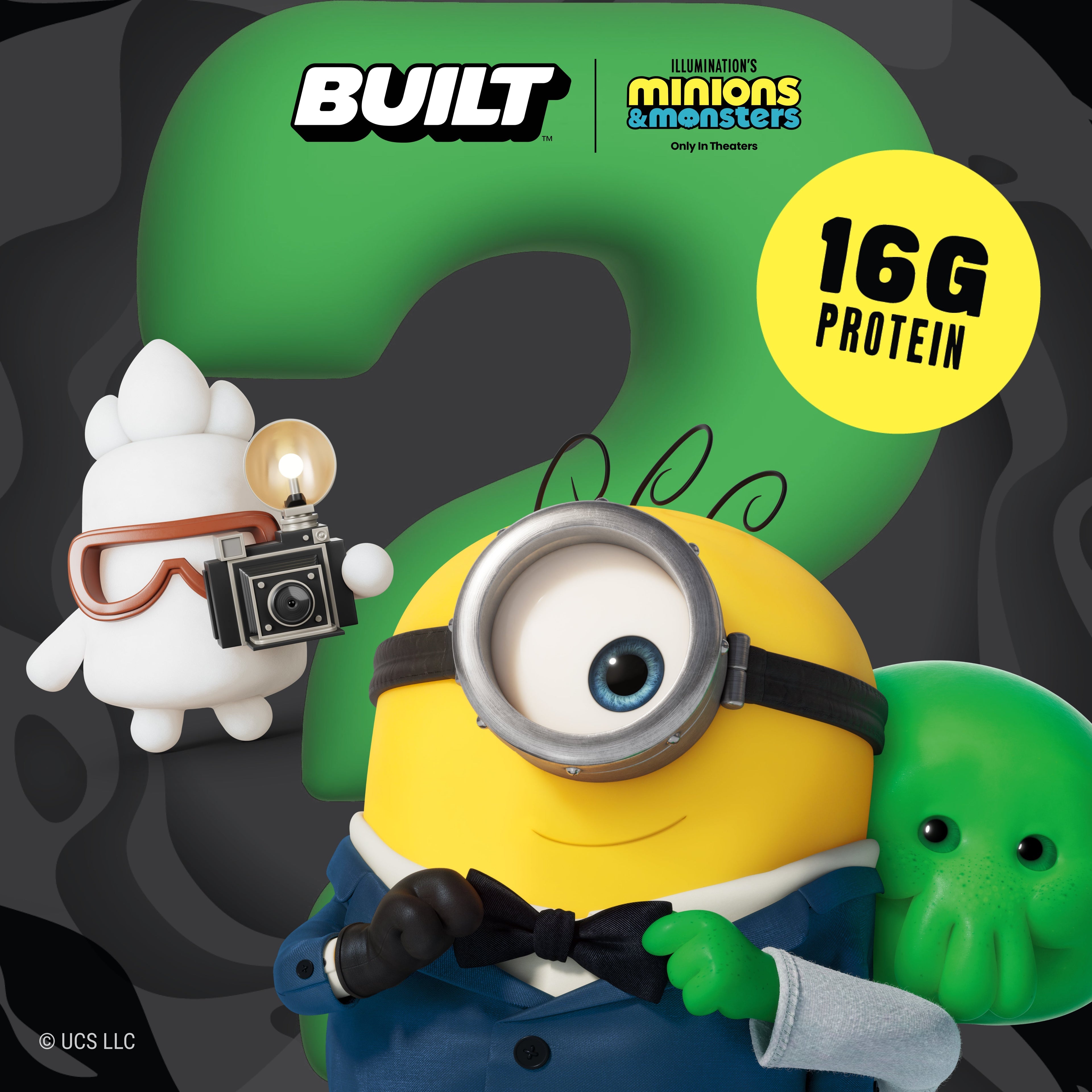 Minions and Monsters Mystery Puff 4ct Y4