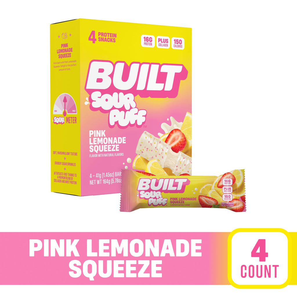Pink Lemonade Squeeze Sour Puff 4ct X1