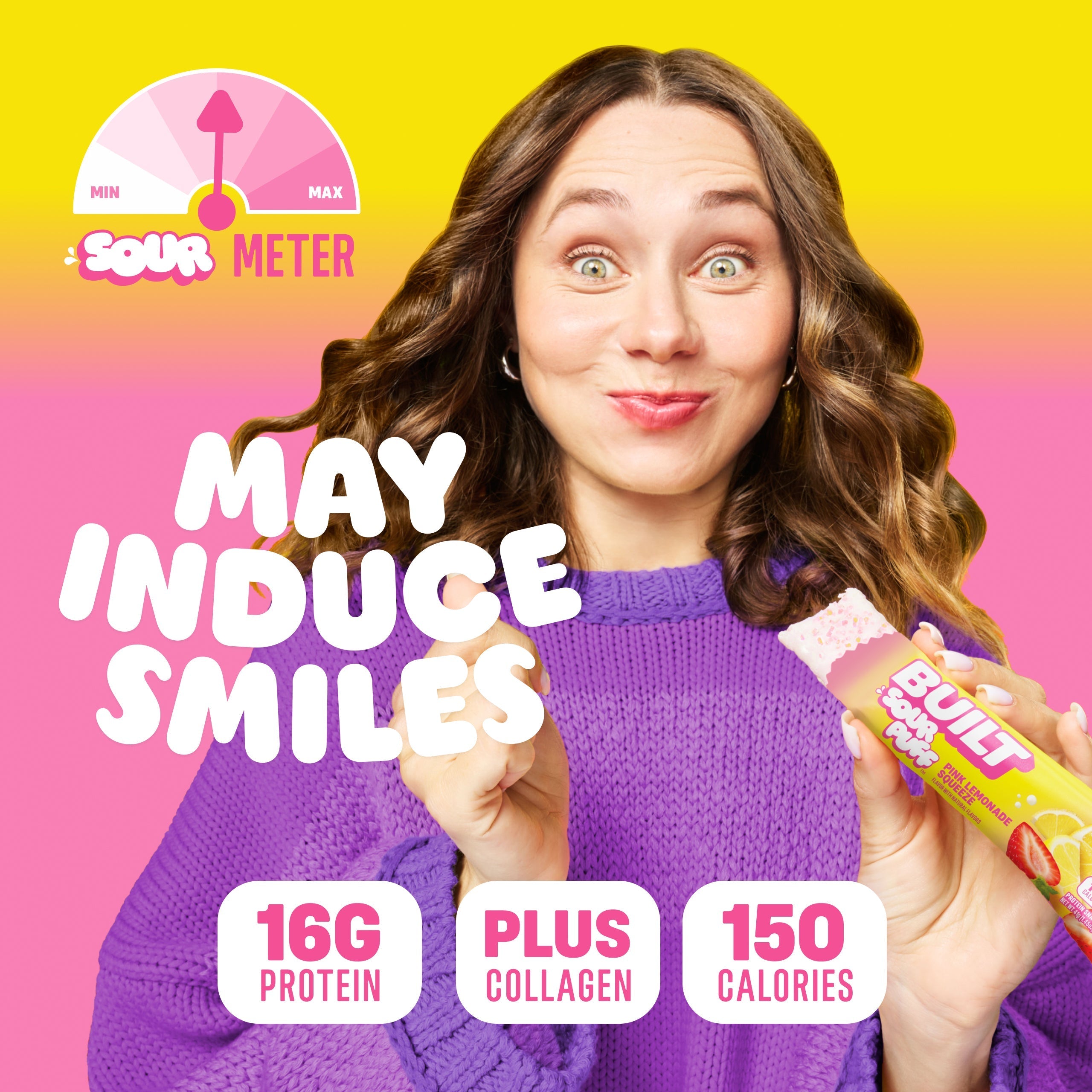 Pink Lemonade Squeeze Sour Puff 4ct X1