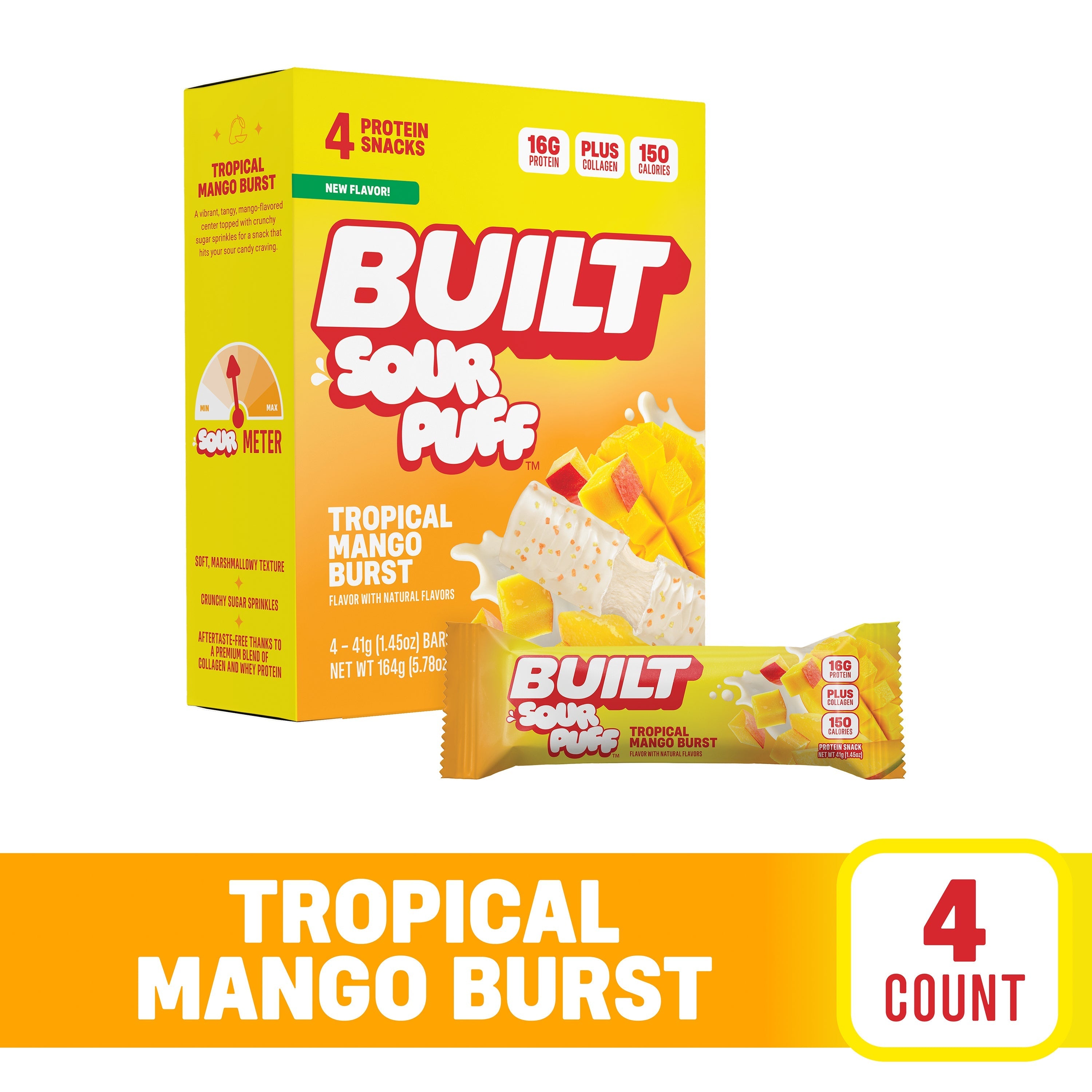 Tropical Mango Burst Sour Puff 4ct A0