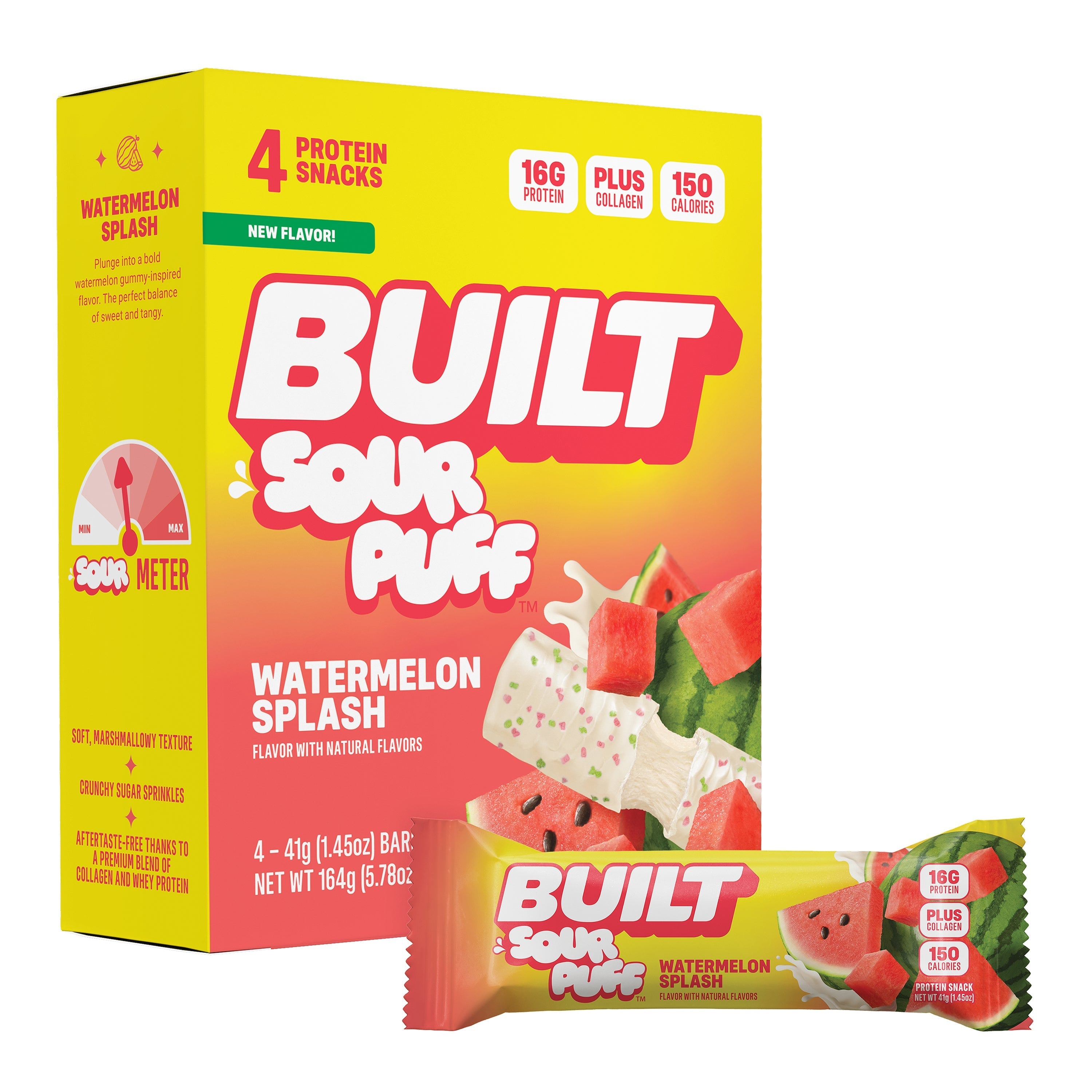 Watermelon Splash Sour Puff 4ct Z5